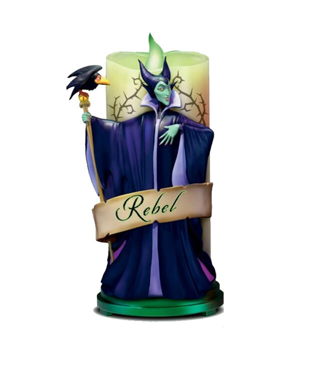 Bradford Exchange Lit Up Candle with Controller ( Disney ) Maleficient Bradford Exchange