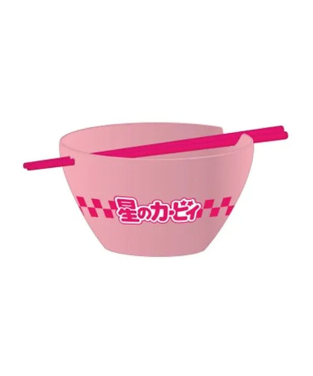 Céramic Bowl with Chopsticks ( Kirby )