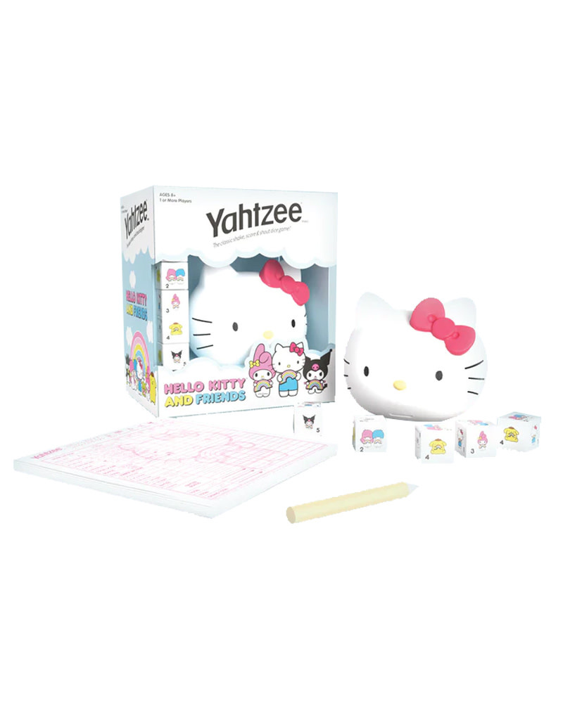 Yahtzee ( Hello Kitty ) Dice Game The Crazy Box
