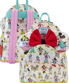 Loungefly Loungefly Mini Backpack with Headband ( Disney ) Mickey & Friends