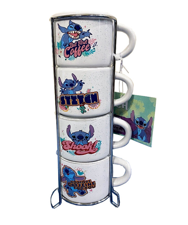 Ensemble Tasses Expresso ( Disney ) Stitch