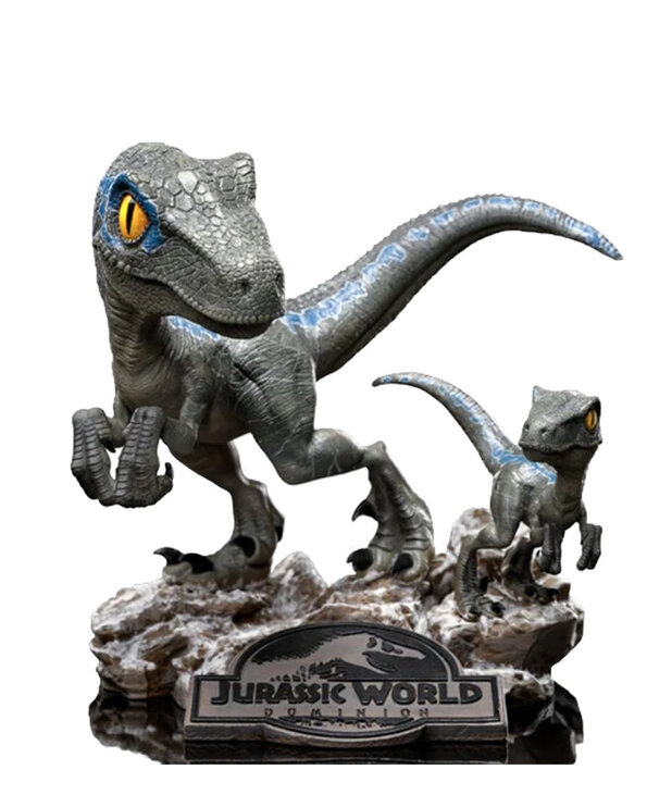 Figurine Minico Iron Studio ( Jurassic World ) Blue & Beta