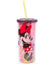 Acrylic Bottle with Strawhat ( Disney ) Minnie Mouse Rockin