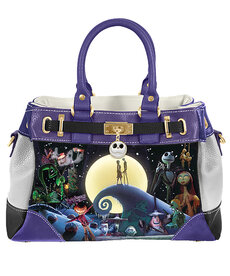 Bradford Exchange Sac à Main Bradford Exchange ( The Nightmare Before Christmas ) Scène de Film