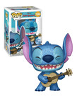 Funko Stitch with Ukulele Glitter 1044 ( Disney Lilo & Stitch ) Funko Pop