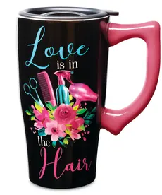 Love is in the Hair ( Tasse en Céramique de Transport )