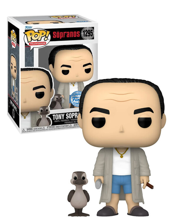 Funko Tony Soprano with Duck 1295 ( The Sopranos ) Funko Pop