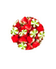 Bulk Candy 50g ( Vidal ) Strawberry Twist Cone