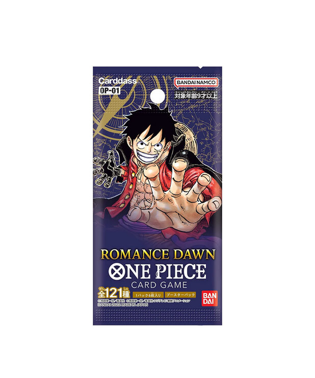 bandai OP-01 Japanese Booster ( One Piece ) Cartes à collectionner