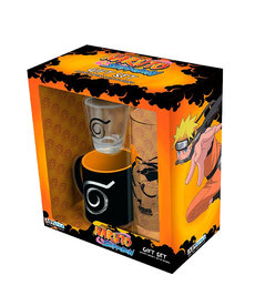 Gift Set ( Naruto Shippuden ) Pint Glass / Mug / Shot Glass