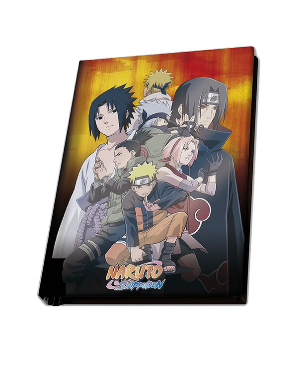 Gift Set ( Naruto Shippuden ) Notebook / Travel Mug