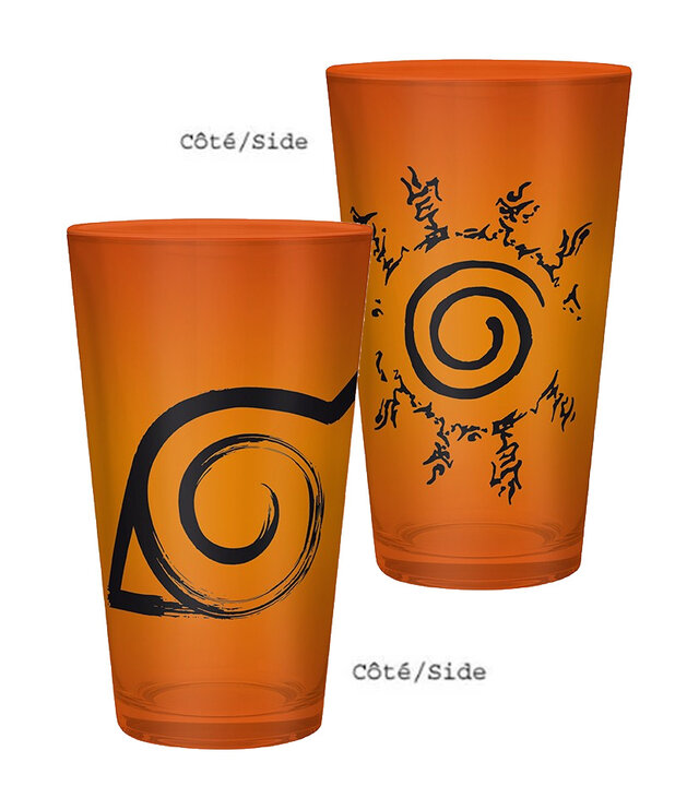 Gift Set ( Naruto Shippuden ) Glass / Notebook / Pin
