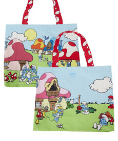 Loungefly Loungefly Reusable Bag ( The Smurfs ) Smurfs Village