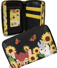 Loungefly Loungefly Wallet ( Disney ) Bambi Sunflowers