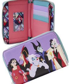 Loungefly Loungefly Wallet ( Disney ) The Villains