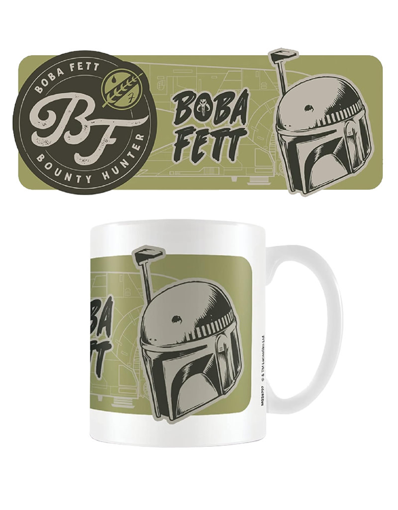 Ceramic Mug Star Wars Boba Fett The Crazy Box