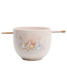 20 oz Ramen Bowl with Chopsticks ( Disney ) Winnie & friends