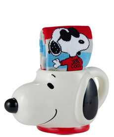 Ceramic Mug & Pair of Socks Gift Set ( Peanuts ) Snoopy