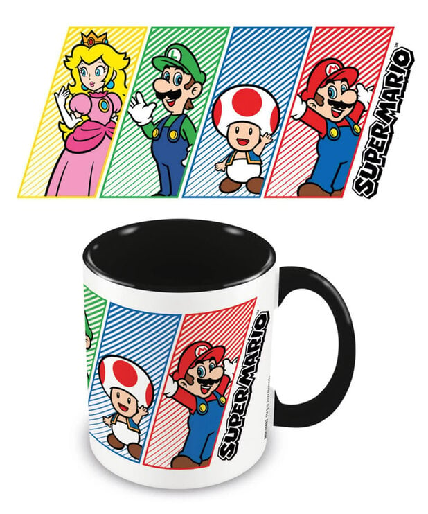 Tasse en Céramique 11 oz ( Super Mario ) Personnages