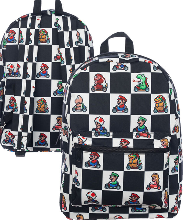 Sac à Dos en Nylon ( Super Mario ) Personnages)