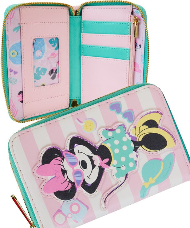 Loungefly Portefeuille Loungefly ( Disney ) Minnie Mouse en Vacances ( ATL )