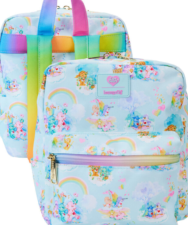 Loungefly Mini Sac à Dos en Nylon Loungefly ( The Care Bears ) Cousins de la Fôret ( ATL )