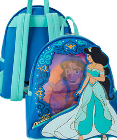 Loungefly Mini Sac à Dos Loungefly ( Disney ) Princesse Jasmine ''Lenticulaire'' ( ATL )