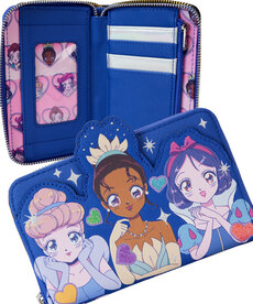 Loungefly Portefeuille Loungefly ( Disney ) Les Princesses ''Manga'' ( ATL )