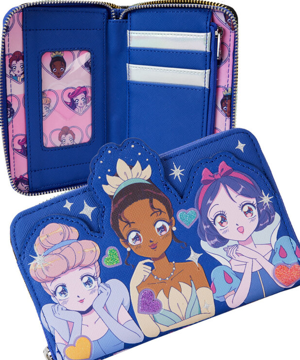 Loungefly Portefeuille Loungefly ( Disney ) Les Princesses ''Manga''