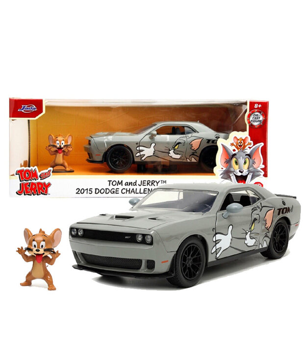 Tom & Jerry ( Die Cast 1:24 ) 2015 Dodge Challenger Hellcat