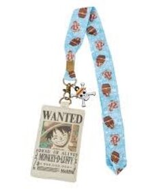 Porte-Clés Cordon Loungefly ( One Piece ) Wanted Monkey D Luffy