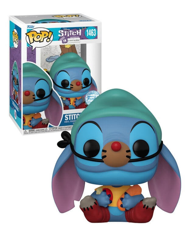 Funko Stitch as Gus Gus 1463 ( Disney ) Funko Pop