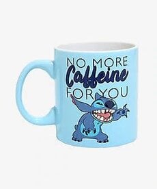 Disney ( Tasse en Céramique 14 oz. ) Stitch No More Caffeine for You