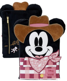 Loungefly Cahier d'Écriture en Peluche Loungefly ( Disney ) Mickey Mouse Western