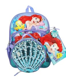 Sac à Dos Brillant avec Accessoires ( Disney ) Ariel Petite Sirène ( ATL )