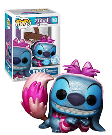 Funko Stitch as Cheshire Cat Glitter 1460 ( Disney Stitch ) Funko Pop