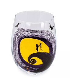 Verre à Vin sans Pied ( The Nightmare Before Christmas ) Jack & Sally