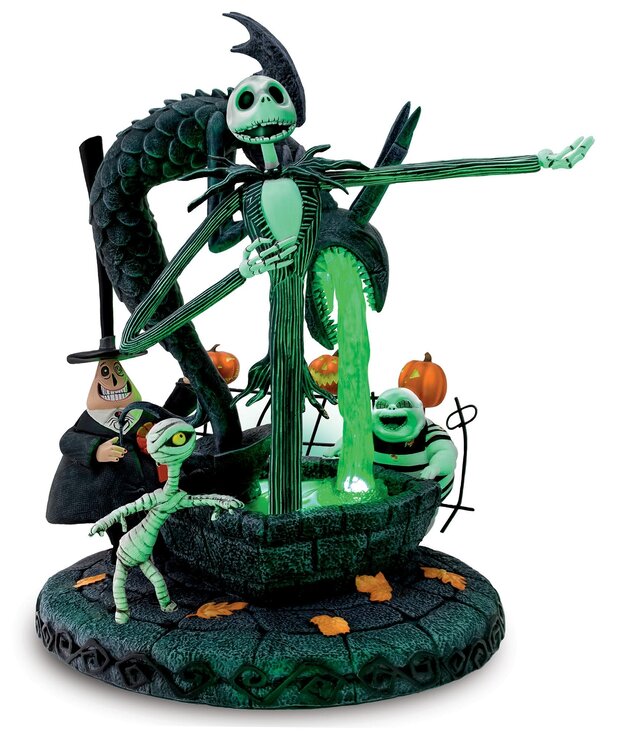 Bradford Exchange Figurine Bradford Exchange ( The Nightmare Before Christmas ) Scène à la Fontaine