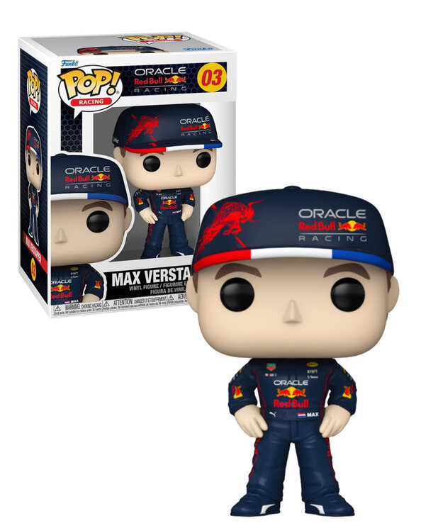 Funko Max Verstappen 03 ( Formula 1 Redbull ) Funko Pop