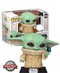 Funko Grogu With Butterfly 468 ( Star Wars ) Funko Pop