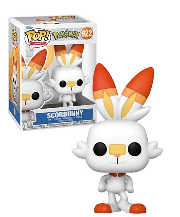 Funko Scorbunny 922 ( Pokémon ) Funko Pop