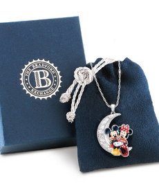 Disney ( Pendant ) Mickey and Minnie Moon Bradford Exchange