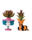 Bradford Exchange Duo de Pots de Plante Bradford Exchange (  The Nightmare Before Christmas ) Shock & Serpent