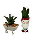 Bradford Exchange Duo de Pots de Plante Bradford Exchange (  The Nightmare Before Christmas ) Lock & le Bain