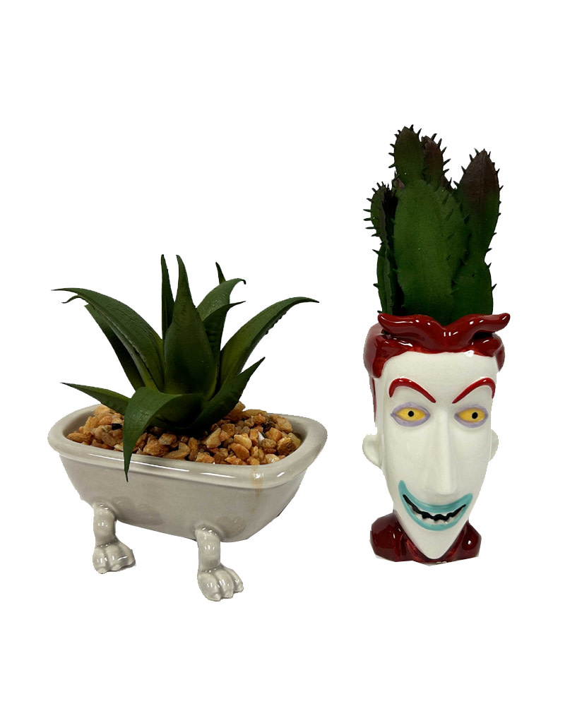 Duo de Pots de Plante Bradford Exchange ( The Nightmare Before