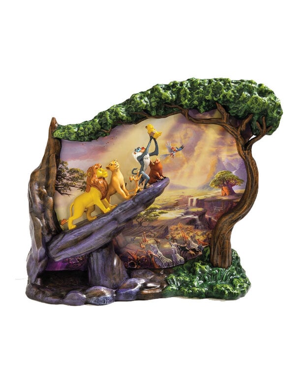 Bradford Exchange Figurine Bradford Exchange ( Disney ) 30 ième Anniversaire du Roi Lion ( ATL )