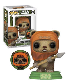 Funko Wicket w/ Pin 290 ( Star Wars ) Funko Pop