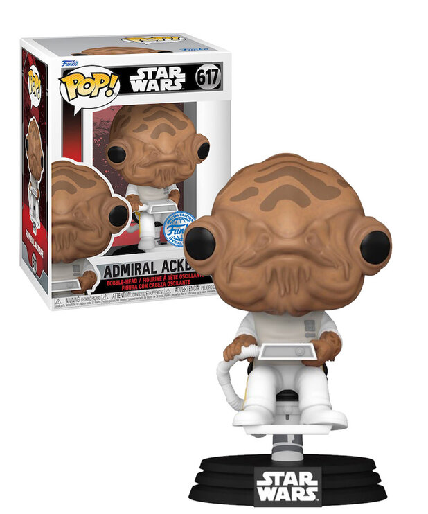 Funko Admiral Ackbar 617 ( Star Wars ) Funko Pop ( JP ) *Web*