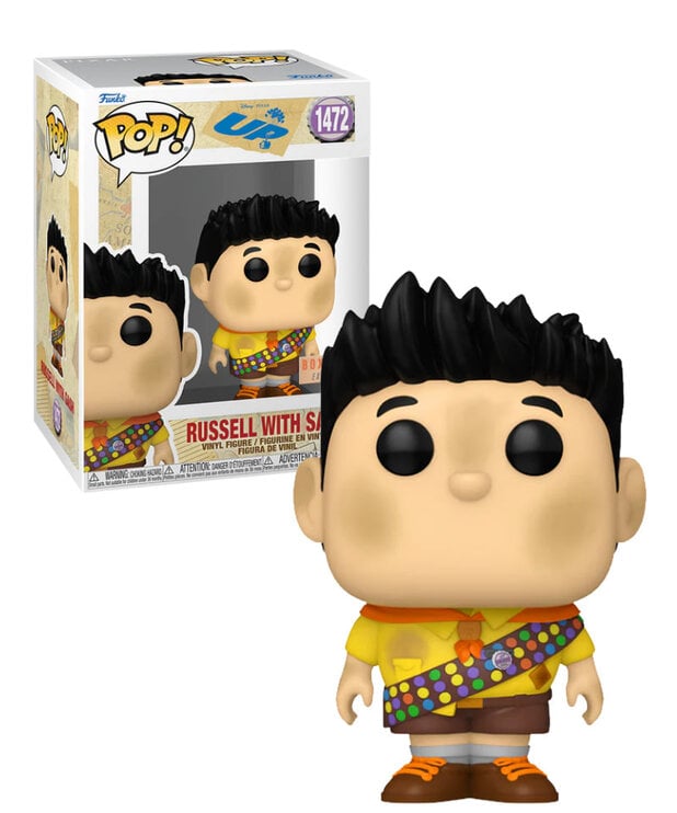 Funko Russel with Sash 1472 ( Disney Pixar Up ) Funko Pop