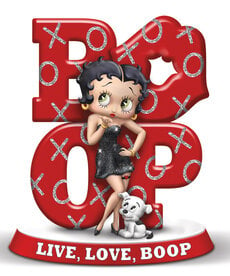 Bradford Exchange Figurine Bradford Exchange ( Betty Boop ) Live, Love, Boop ( ATL )